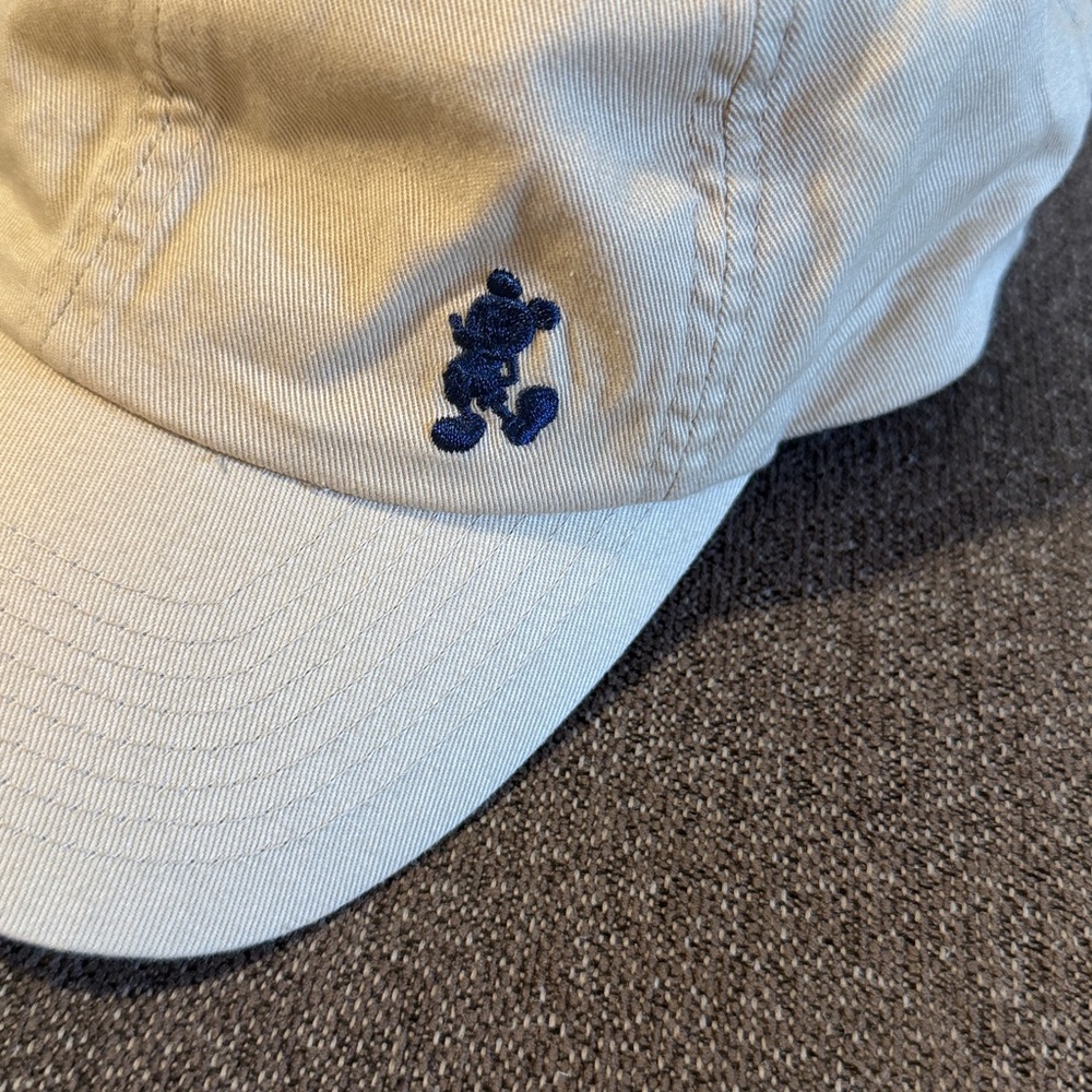 Disneyland Resort Unisex Adjustable Hat 100% Cotton Mickey Mouse NWOT - Picture 2 of 6